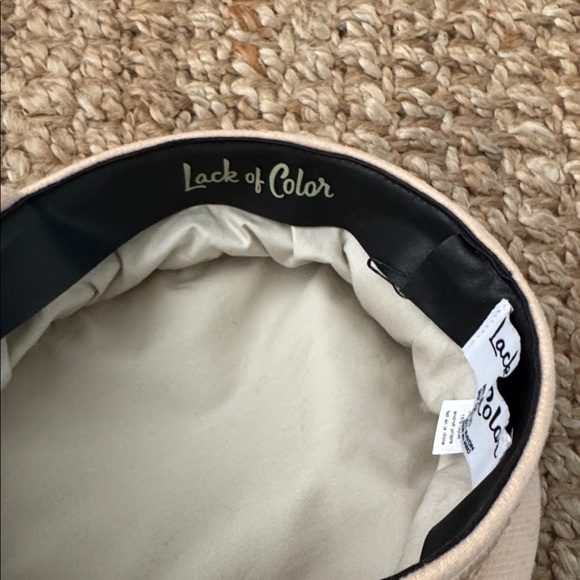 Lack Of Color Riviera Cap In Honey Cream Cap size medium vintage shoulder main image 7